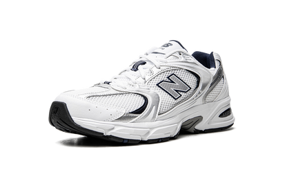 New Balance 530 White Silver Navy