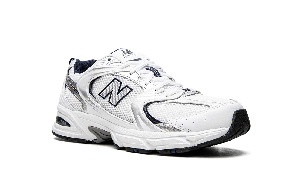 New Balance 530 White Silver Navy