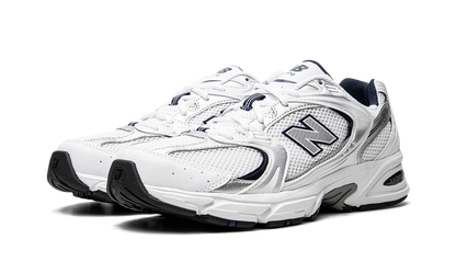 New Balance 530 White Silver Navy