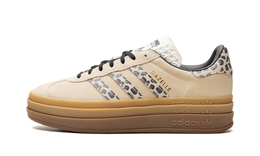 Adidas Gazelle Bold Cream Black Leopard