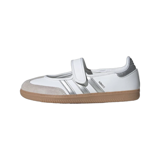 Adidas Samba Jane White Silver Metallic
