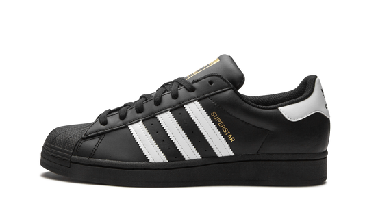 Adidas Superstar Core Black Cloud White Gold