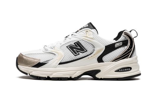New Balance 530 White Light Gold Metallic
