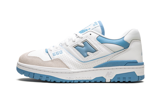 New Balance 550 White Blue Haze Rain Cloud