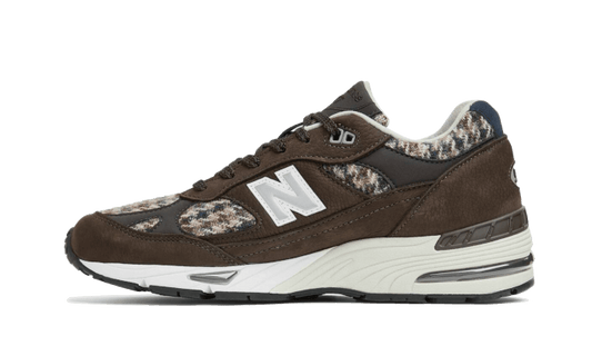 New Balance 991 MiUK Harris Tweed Brown