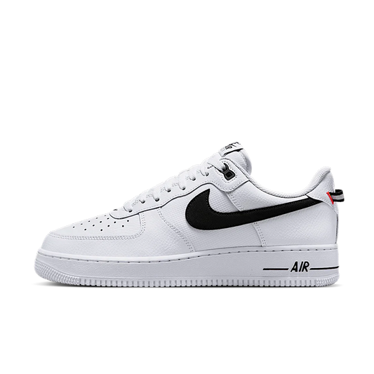 Nike Air Force 1 Low '07 LV8 White Black Bright Crimson