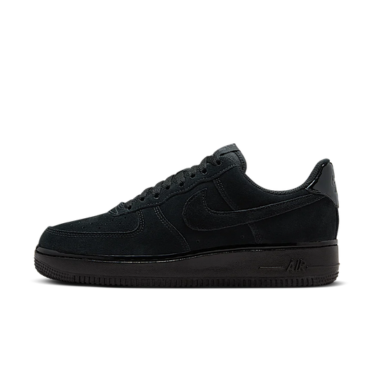 Nike Air Force 1 Low '07 Triple Black Suede