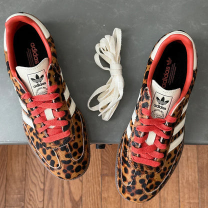 AD Samba Women's Red Leopard Sneakers