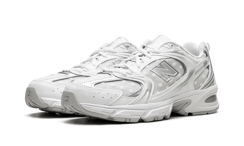 New Balance 530 Silver Metallic Polka Dots