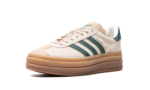 AD Gazelle Bold Magic Beige Collegiate Green