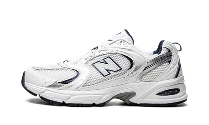 New Balance 530 White Silver Navy